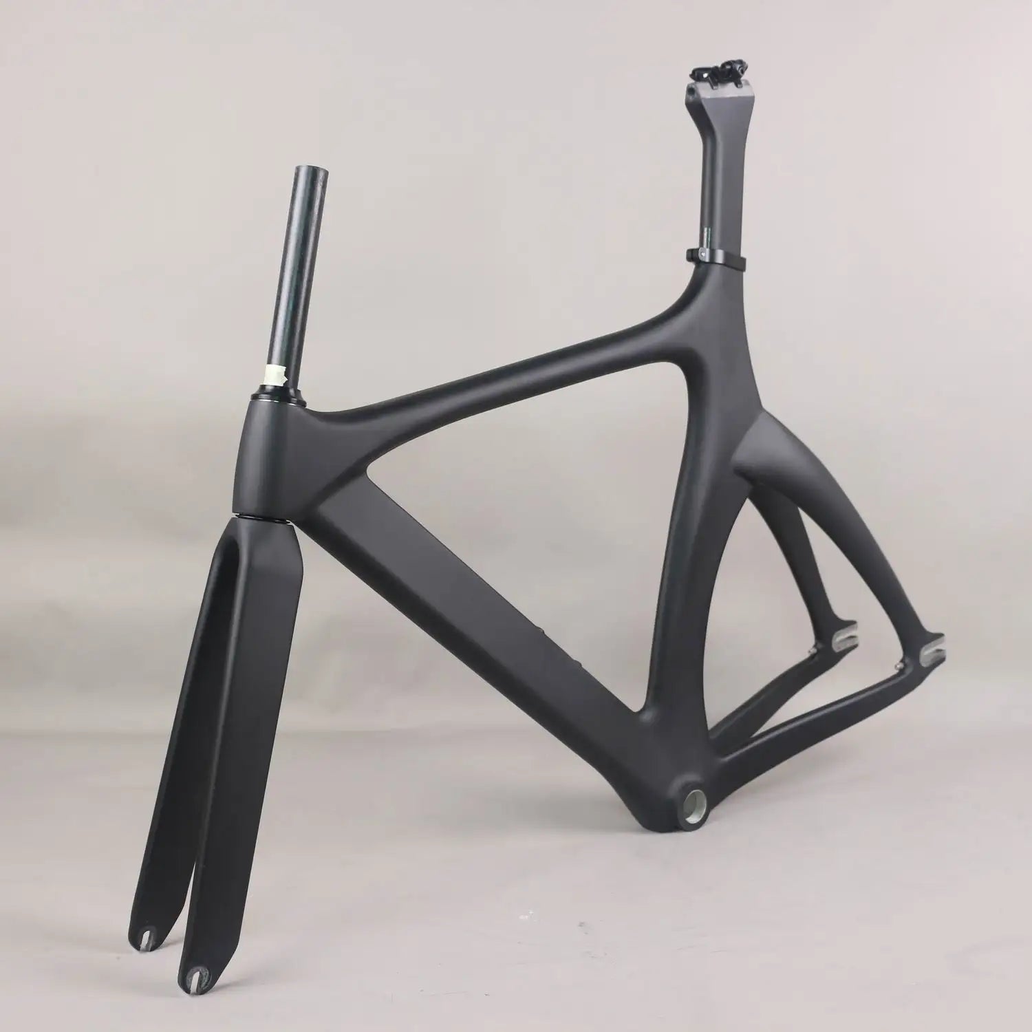 new full carbon fixed gear frame road frames fixed gravel  frameset with fork seat post  carbon bicycle frame