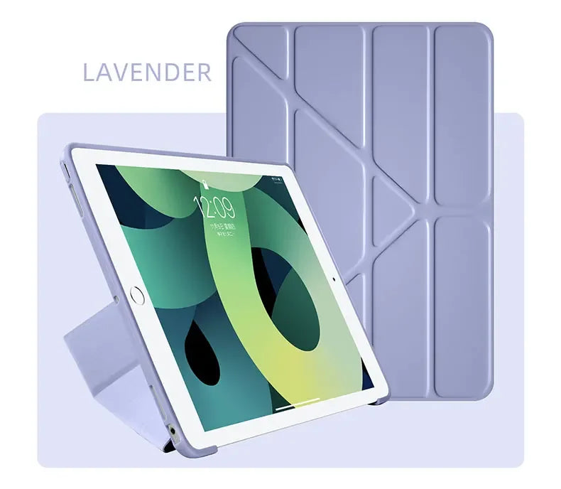 Flip Cover Case For Apple iPad Air Pro MINI 3 4 5 6 7 8 9 10 11 12.9 13 inch Leather Sleeve Stand Auto Sleep Wake Shockproof