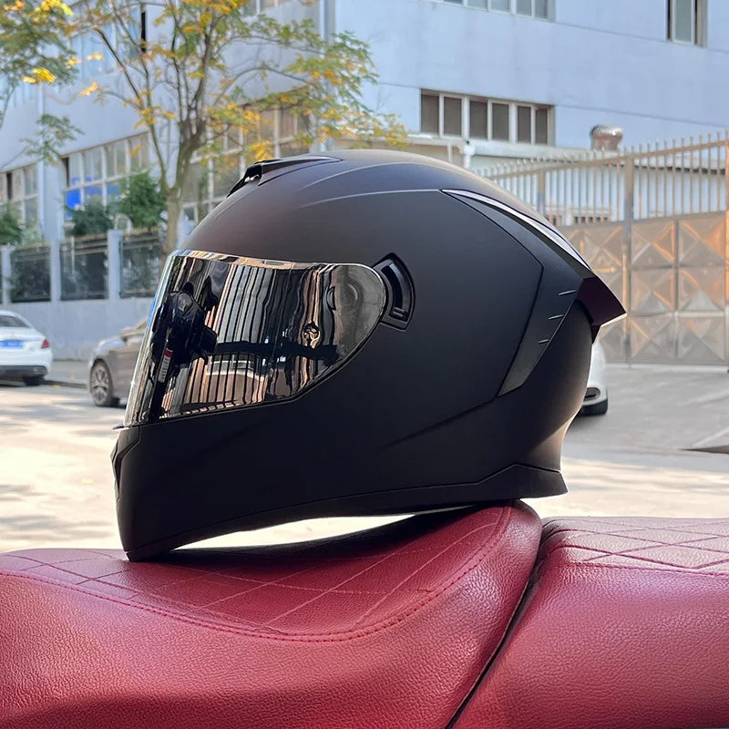 Motorcycle full Face Helmets for Men and Women Moto Racing helmet Adult safety helmet DOT certification