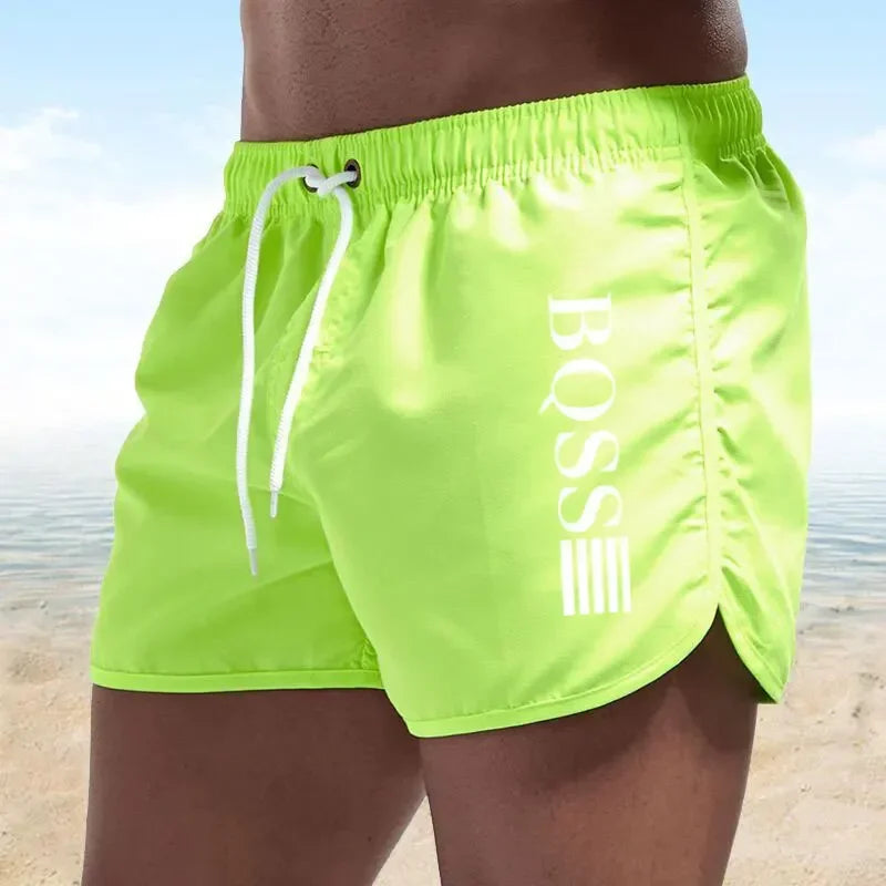 2026 Summer Quick-Dry Swim Pants, Breathable Mesh Quick-Dry Surf and Beach Pants, Men's Sport Pants, Elastic Waist Short Pants