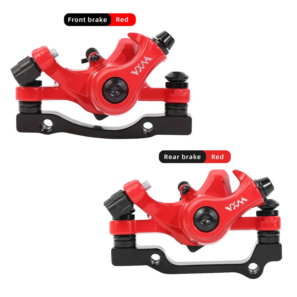 VXM Premium Bike Mechanical Disc Brake Caliper Bicycle Front and Rear 160mm 180mm 140mm Line Pull Brake Rotor Calipers Component