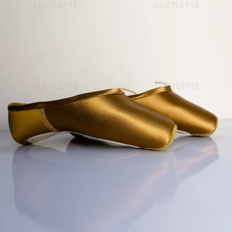 Ballet Dance Shoes Child and Adult Ballet Pointe Shoe Professional with Ribbons Shoes Woman Zapatos Mujer Sneakers Women Girls