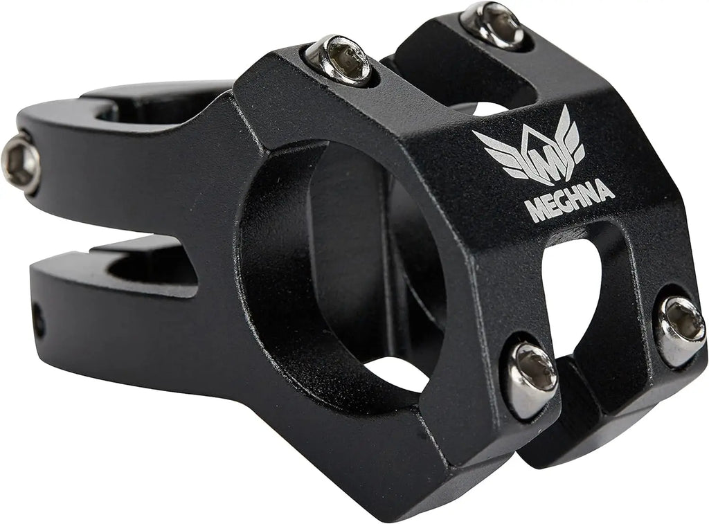 ZUKKA Black MTB 31.8mm  Short Bike Stem 35mm Mountain Bike Handlebar Stem for Most Bike Road Bike MTB BMX Bicycle Pieces