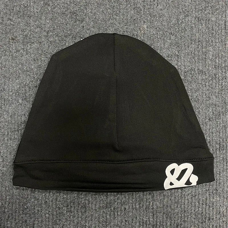 Europe United States Pullover Hat Casual Cap Hip Hop Autumn Warm Cold Fashion Cartoon Printing Double Deck Unisex Beanie 2000s