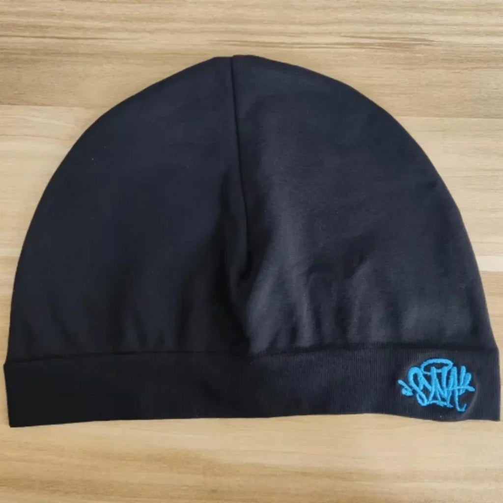 SY with Keychain 2025 New Sy World Skull Hat Syrunning Hat 2025 New Knitted Sy Beanie Hat for Men and Women Y2k War