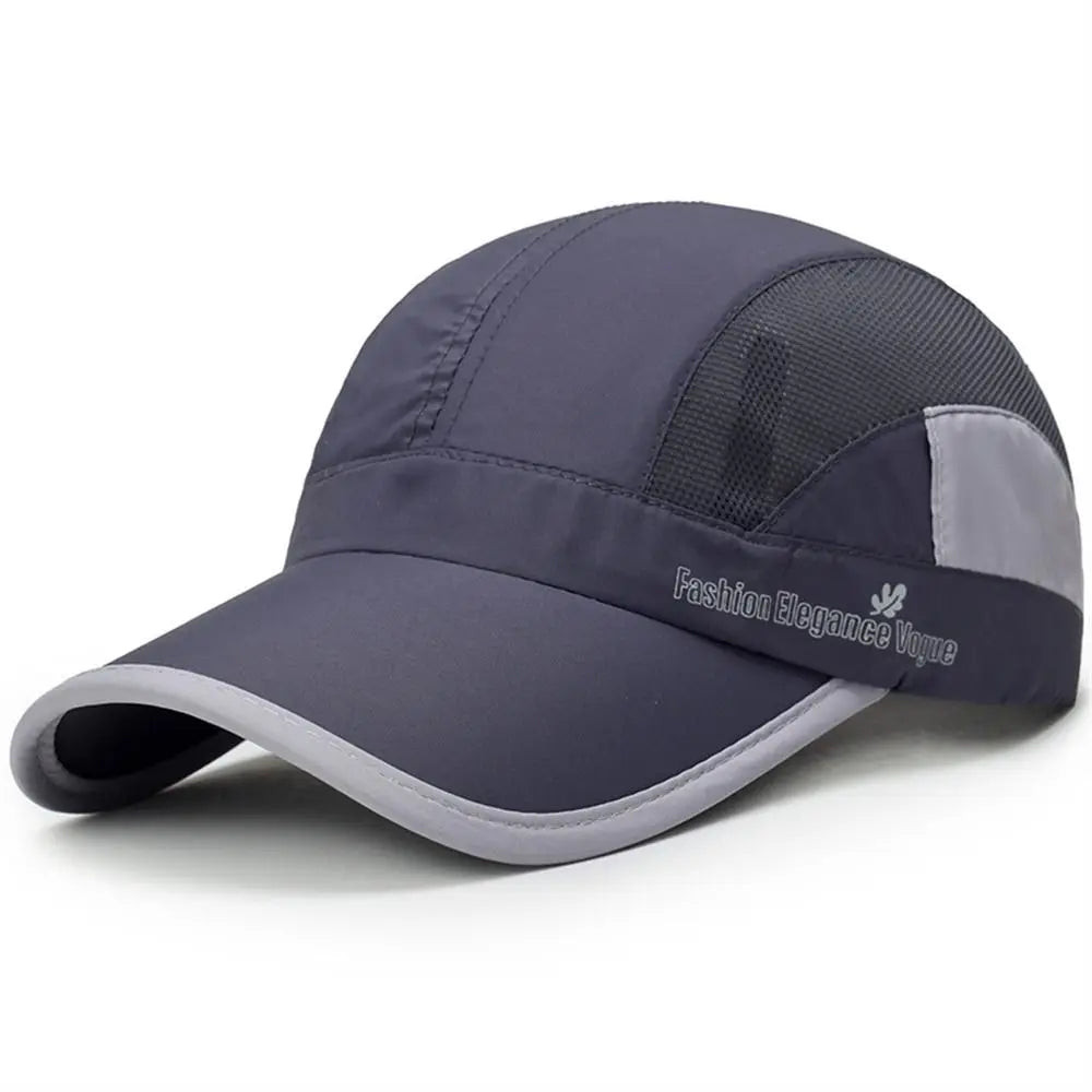 Fashion Adjustable Baseball Cap Quick Drying Breathable Golf Cap Sun Protection Sun Shade Fishing Hat Summer