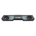 Desktop Wired Bluetooth Soundbar Computer Speaker HIFI Stereo Soundbox with Dynamic RGB Light Effect Double Bass Diaphragm