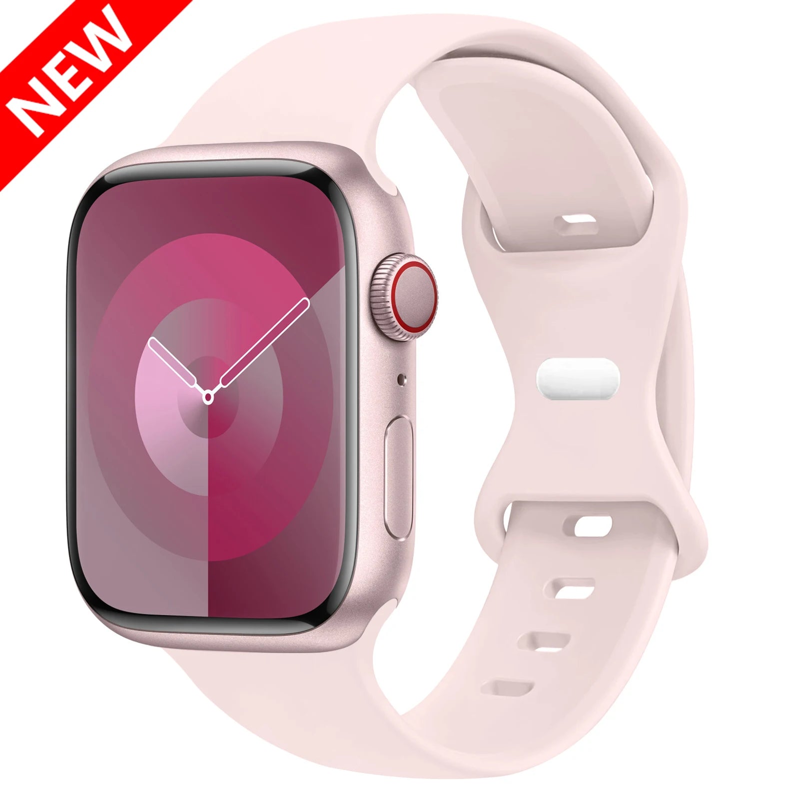 Silicone Strap For Apple Watch Band 44mm 45mm 41mm 40mm 49mm 42mm 38mm 46MM Sport Bracelet iWatch Series Ultra 2 SE 10 9 8 7 6 5