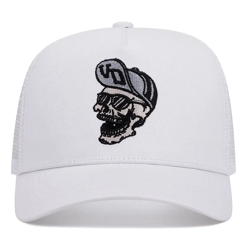 Fashion VON Baseball Cap DUTCH Mesh Embroidery Truck Driver's Hat