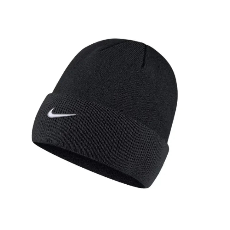 Nike Beanie Acrylic, Warm, Everyday, Sports, Fashion, Woolen Hat, Premium, Men and Women Black CW6117-010