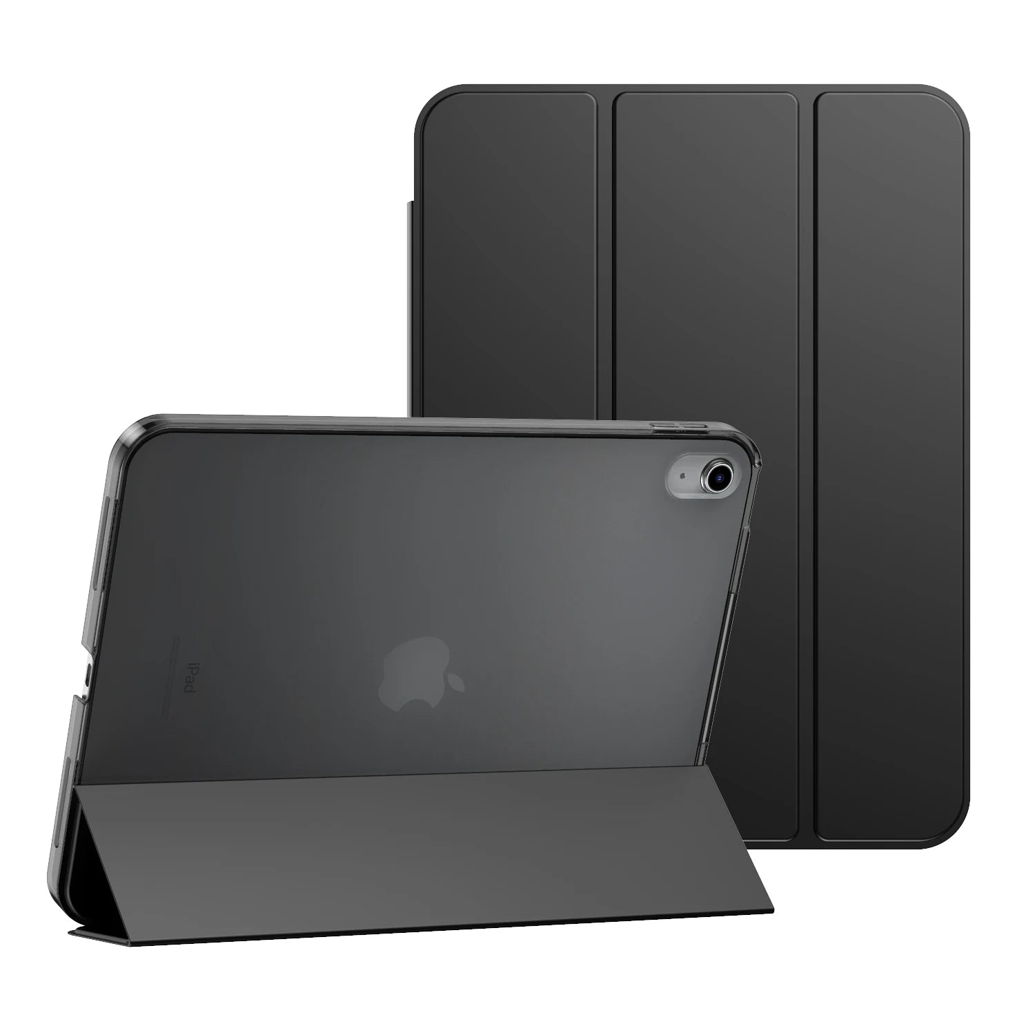 For iPad(A16) 11th Generation 2025, iPad 10th Gen Case 10.9inch 2022,Back Shell Smart Cover, Support Touch ID, Auto Wake/Sleep