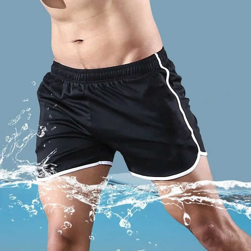 Men's Running Shorts Breathable Fitness Gym Sportswear Quick Drying Shorts Sweat absorption Summer Sports Outwear Leisure Shorts