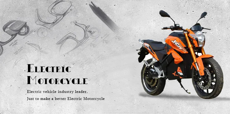 8000W Electric Roadster Motorcycle for Adults High-Speed Super Power Racing with 72V Brushless Motor New Condition