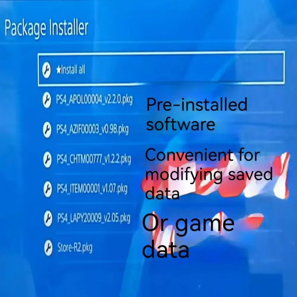 For PS4 FW9.0-12.52 Syste JB Disc Tool Mod Game Console Accessories PS4 Game Console High-end bootable disc Upgrade the software
