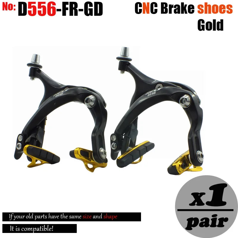 DELT Bicycle Side Pull Brake C Calipers,Rim Brake 55-72MM, For Cruiser Kids Bike City Cycling Brake Road part