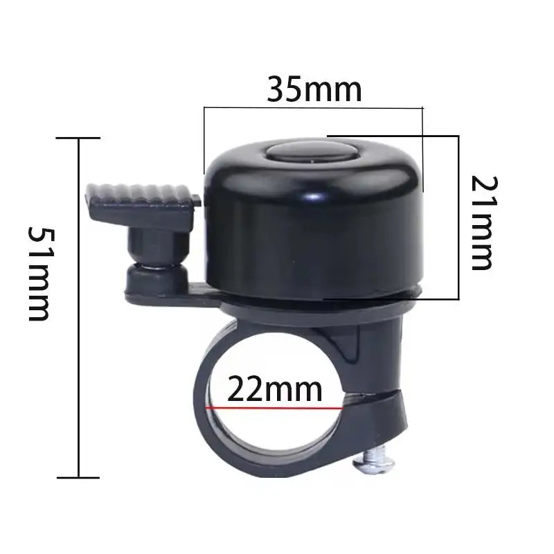 1/2/10pcs Bicycle Bell Aluminum Alloy Road MTB Bike Safety Warning Alarm Cycling Handlebar Bell Ring Horn Cycling Accessories