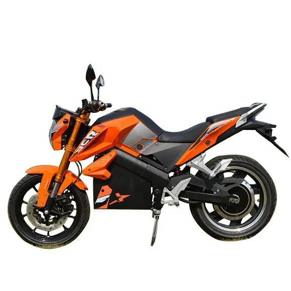 8000W Electric Roadster Motorcycle for Adults High-Speed Super Power Racing with 72V Brushless Motor New Condition