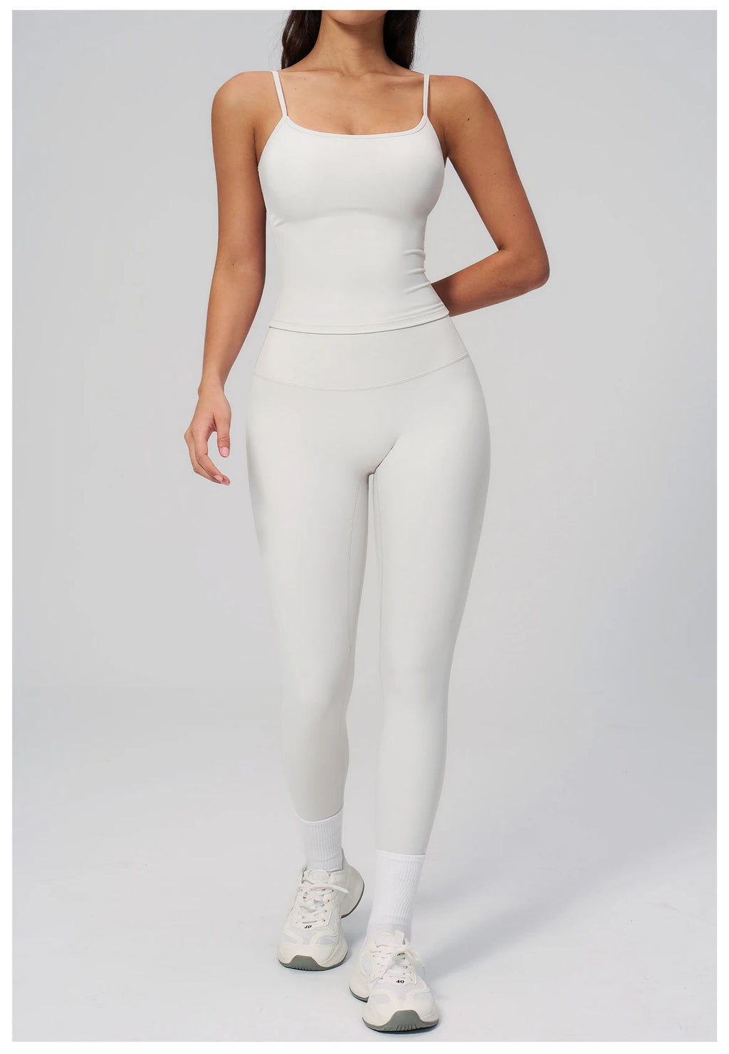 Yoga Set 2PCS Women Tracksuit Workout Outfits Sportswear Gym Clothing High Waist Leggings Fitness Bra Sports Suits Athletic Wear