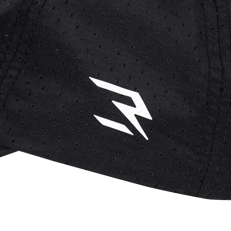 Nike 3Brand logo print breathable casual sports versatile nylon baseball cap, unisex couple's style, solid black N32533077GS-001