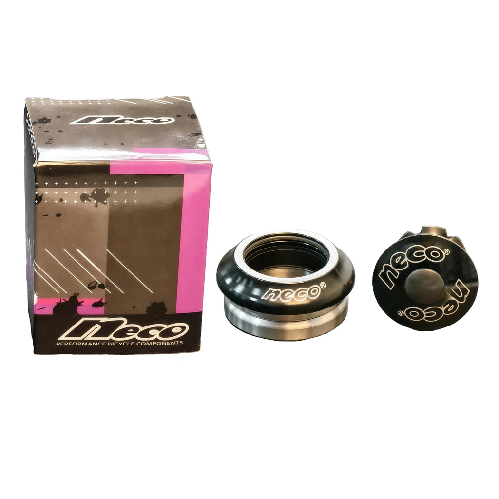 Neco MTB Bicycle Headset 38.2/25.4/27mm Threadless Road Mountain bike Integrated Threadless Headsets Tube Fork 1" Sealed Bearing