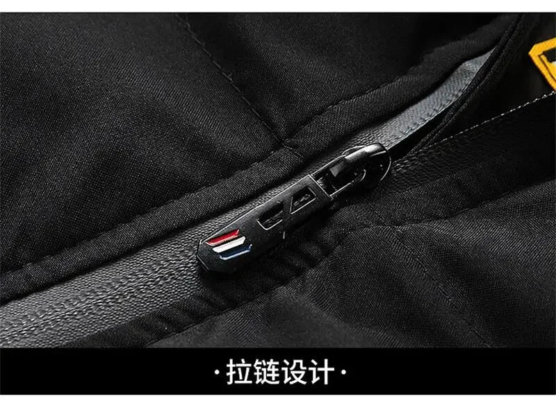 2026 Spring Autumn Men Outdoor Street Trendy Jacket, Windproof Zipper Coat, Casual Quality Baseball Sport Jacket for Daily Wear