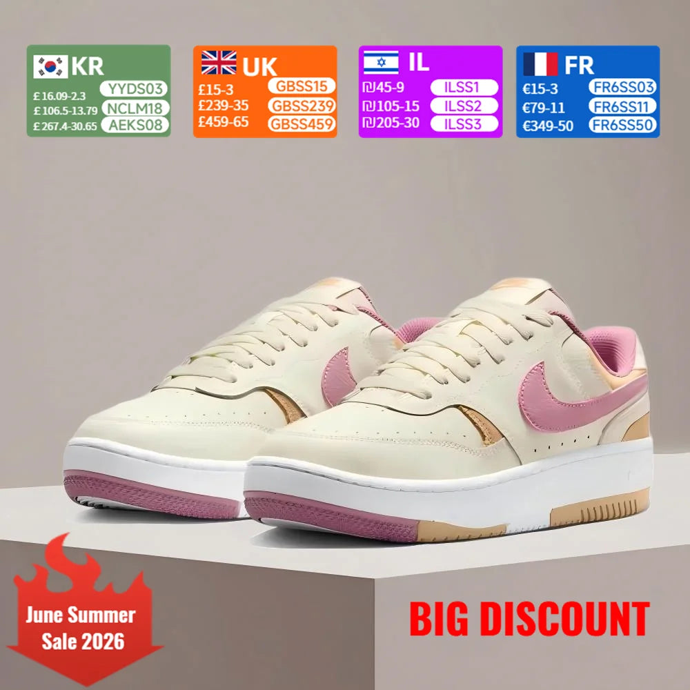 Nike GAMMA FORCE Women's Fashionable Versatile Casual Slip-Resistant Durable Skate Shoes Cushioned Low-Top Sneakers DX9176-005