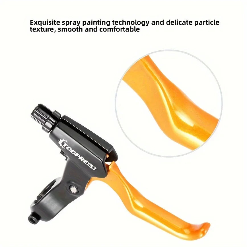 1 Pair Bike Brake Lever High Quality Ultralight Aluminum Alloy Bicycle BMX Brake Handle MTB Mountain Cycling Brake Levers V/Disc
