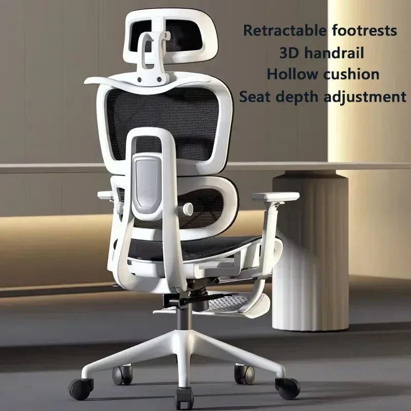 Ergonomic Chair, 3D Headrest, Armchair, Gaming Chair, Computer Lounge Chair, Relaxing Massage