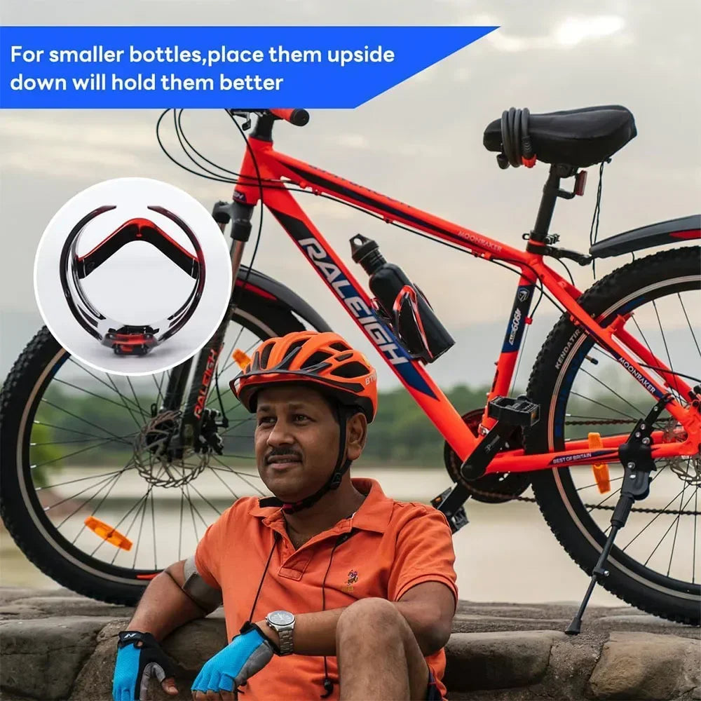 Bicycle Water Bottle Cage Colorful Gradient Cycling Bottle Holder Ultralight MTB Road Bike Water Bottle Bracket Accessories