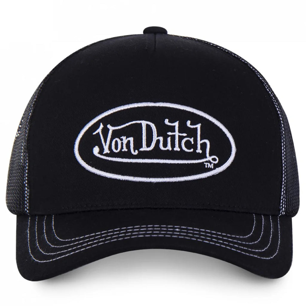 Fashion VON Baseball Cap DUTCH Mesh Embroidery Truck Driver's Hat