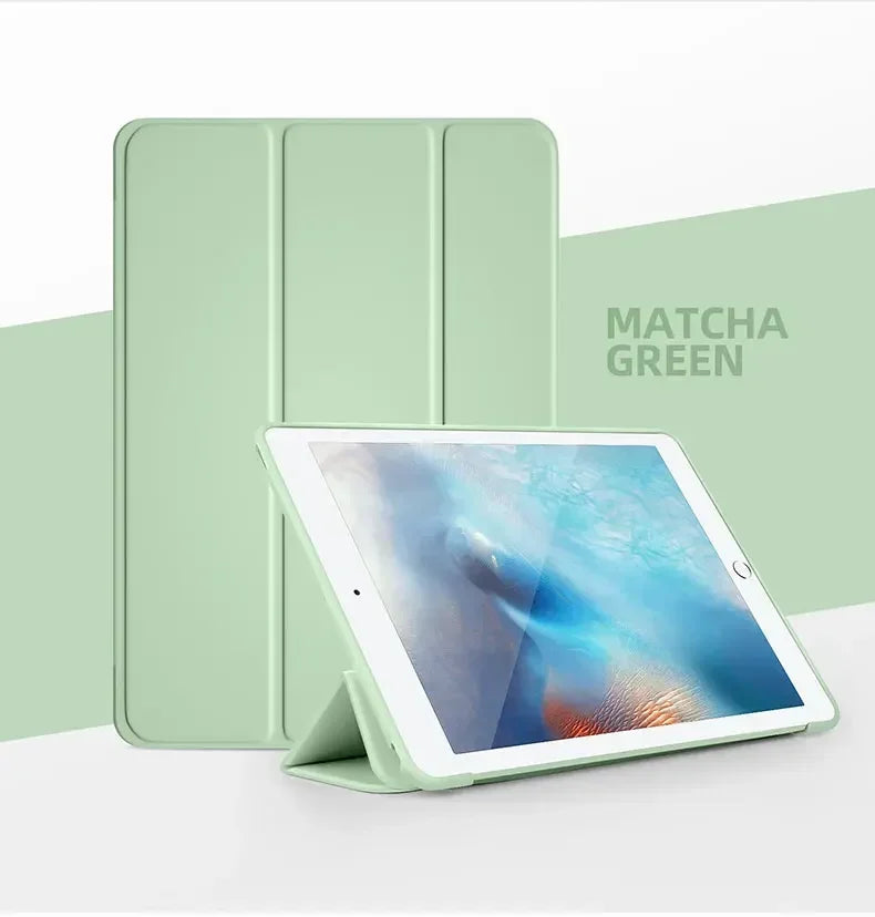 Flip Cover Tablet Case For iPad Air Pro MINI Cases 3 4 5 6 7 8 9 10 Generation 11 13 12.9 2024 2025 Leather Sleeve Stand Cases