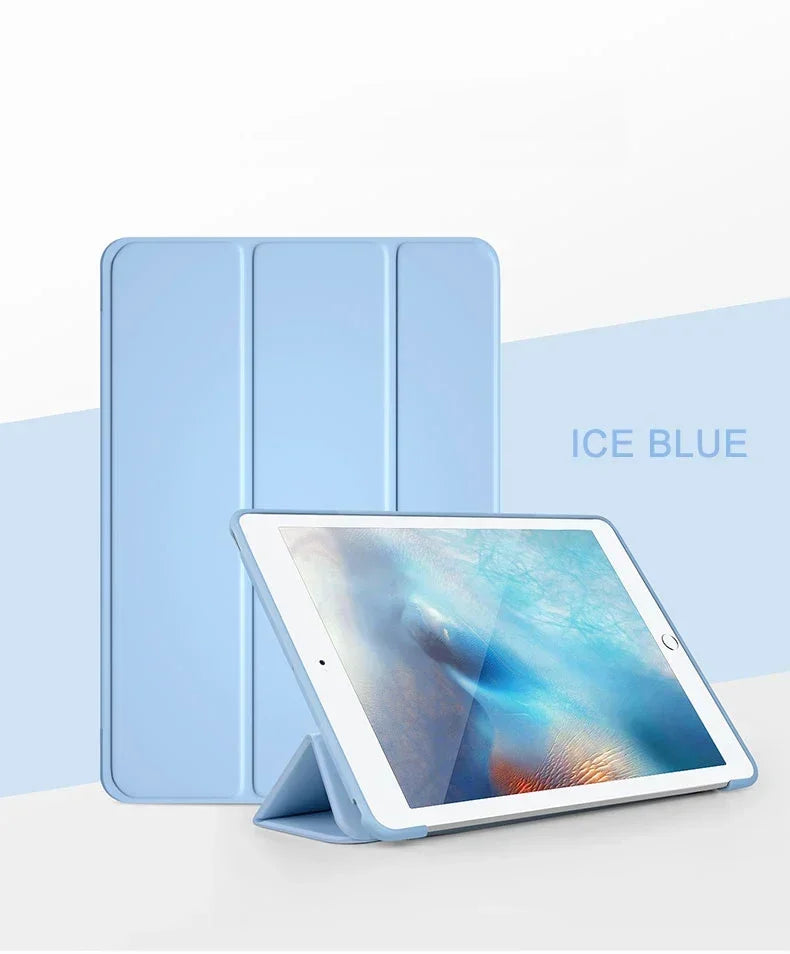 Flip Cover Tablet Case For iPad Air Pro MINI Cases 3 4 5 6 7 8 9 10 Generation 11 13 12.9 2024 2025 Leather Sleeve Stand Cases