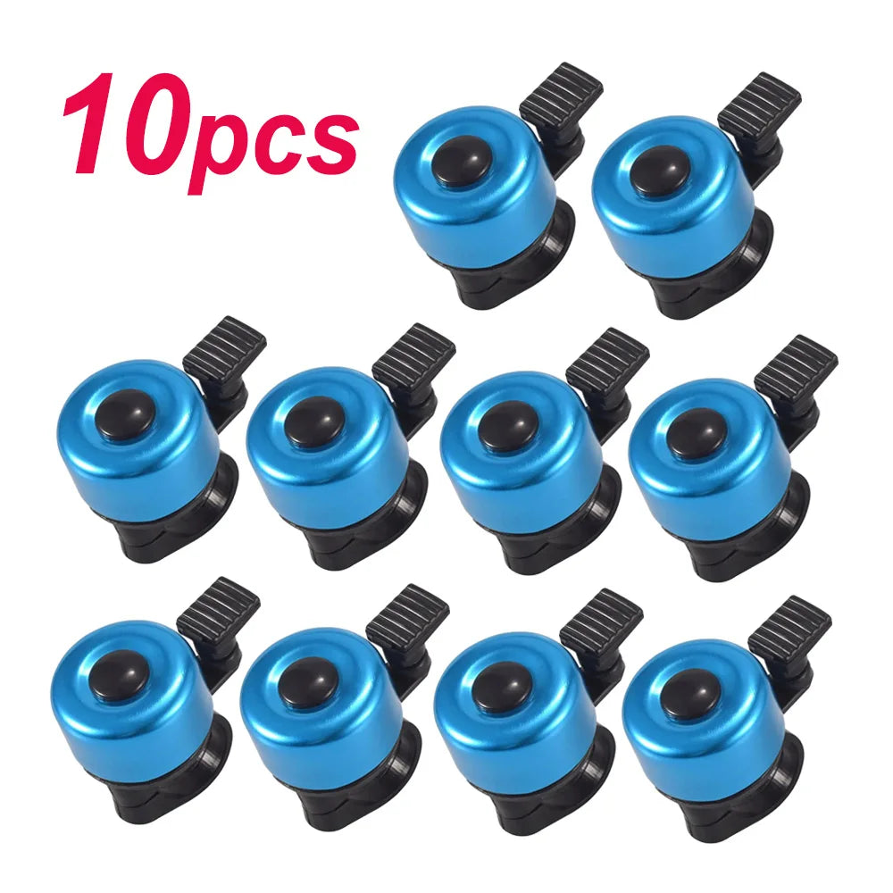 1/2/10pcs Bicycle Bell Aluminum Alloy Road MTB Bike Safety Warning Alarm Cycling Handlebar Bell Ring Horn Cycling Accessories