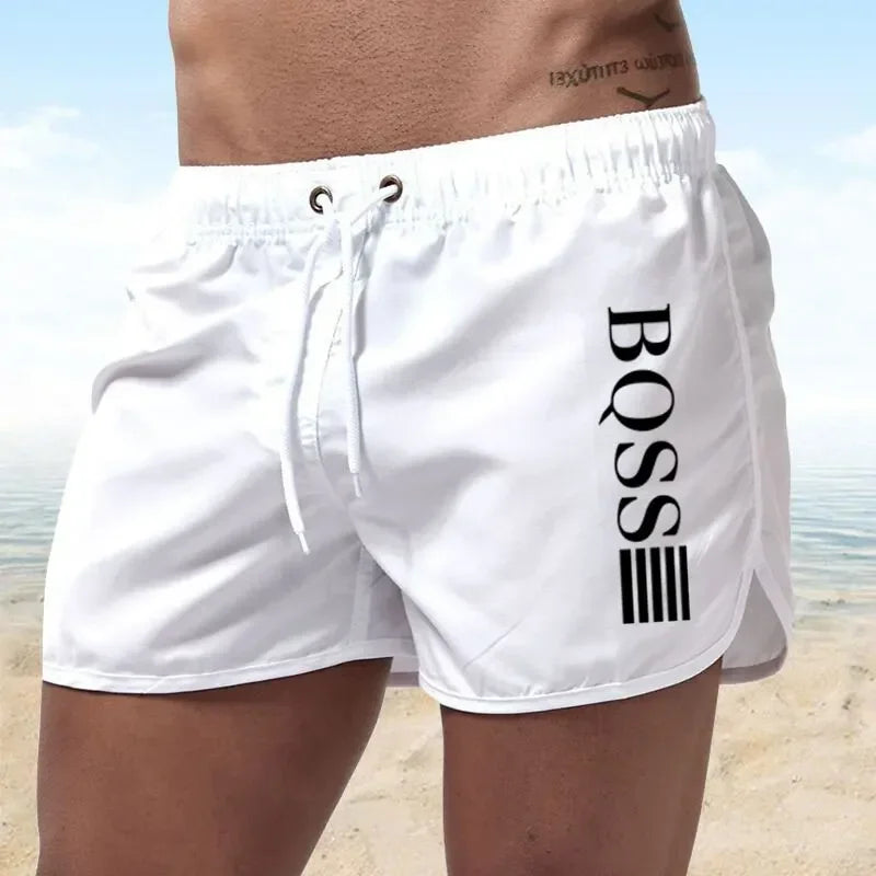 2026 Summer Quick-Dry Swim Pants, Breathable Mesh Quick-Dry Surf and Beach Pants, Men's Sport Pants, Elastic Waist Short Pants
