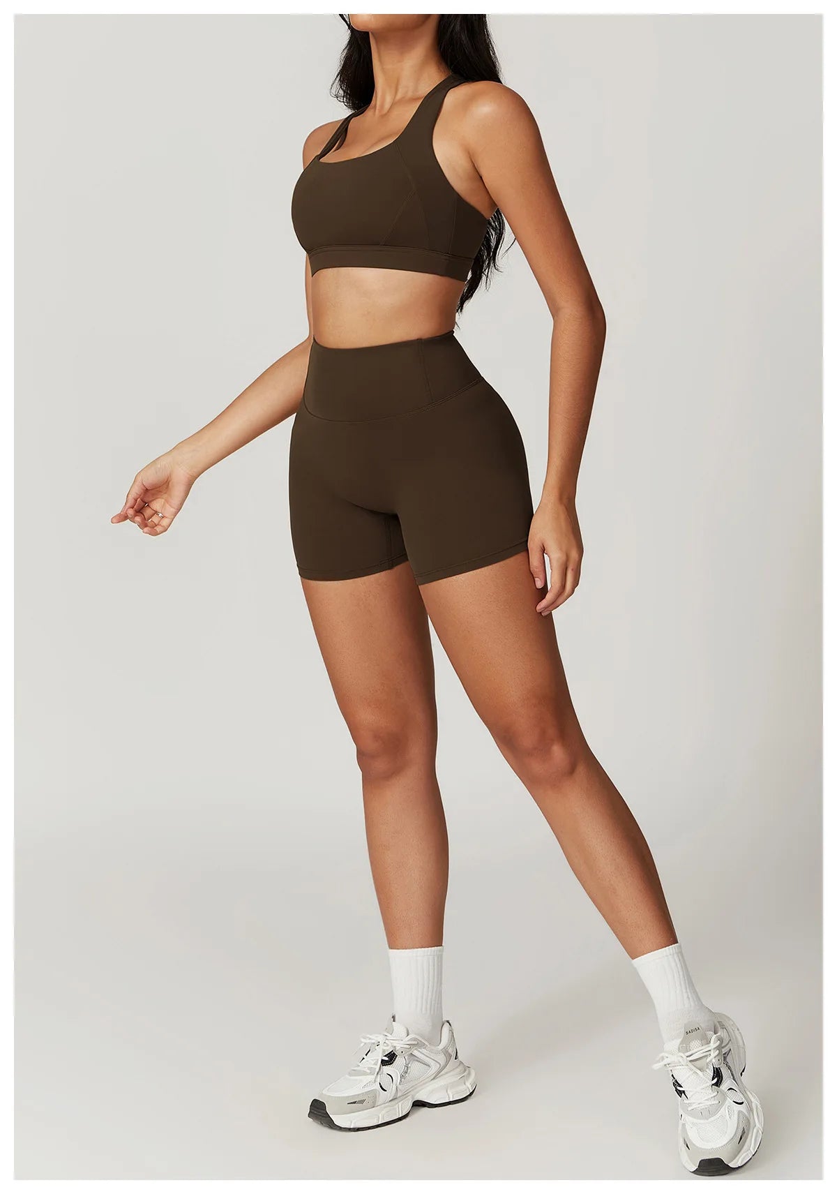 Women's Tracksuit 2PCS Fitness Suit Yoga Sets Sportswear Workout Sports Bra High Waist Leggings Gym Clothing Push Up Sports Suit