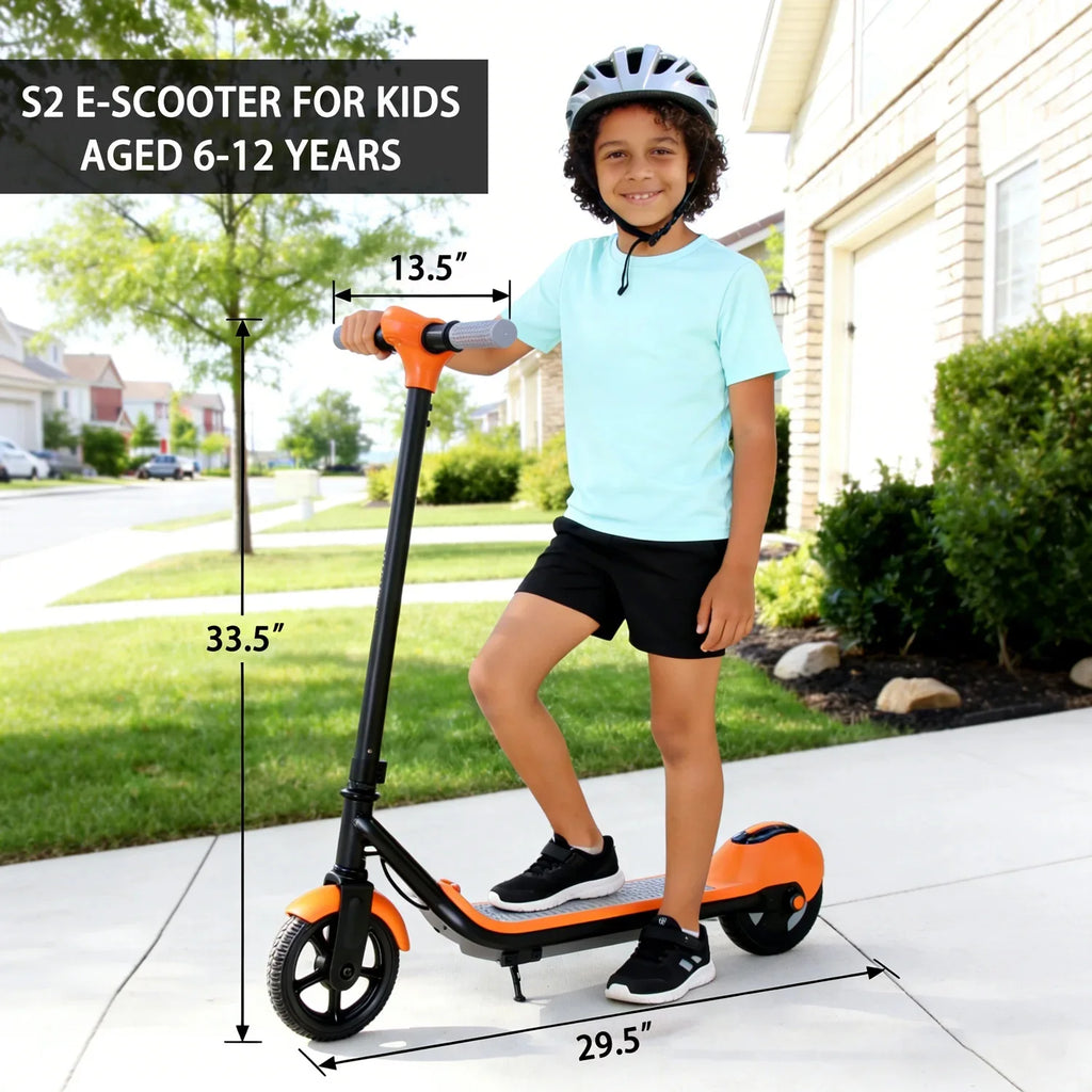 Electric Scooter 110w 24v 2.5ah Battery 10–14km/H Safe Speed Foldable Lightweight Aluminum E-Scooter For Adults & Kids & Teens