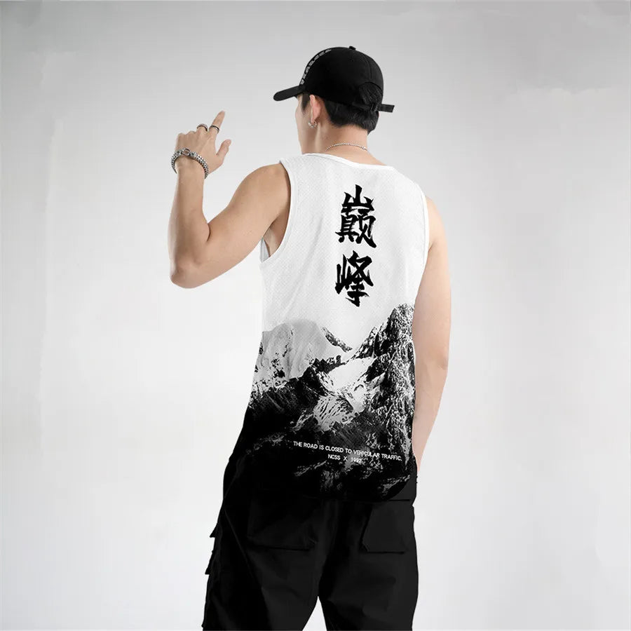 Anime Peak Costume Basketball Jersey Cosplay Uniform Vest Singlet Shirt Sleeveless Set Tank Tops