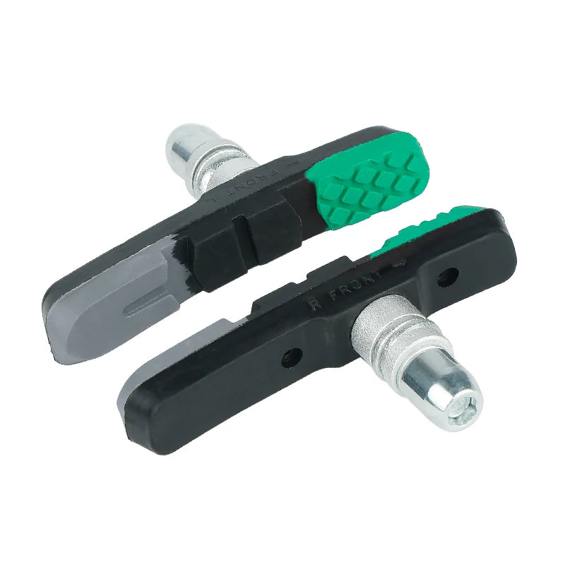 Robust Hard Wearing Rubber Blocks for MTB Linear Pull V Clamp Braking 70mm V-brake Pads for Metal Rim Wet Dry Conditions