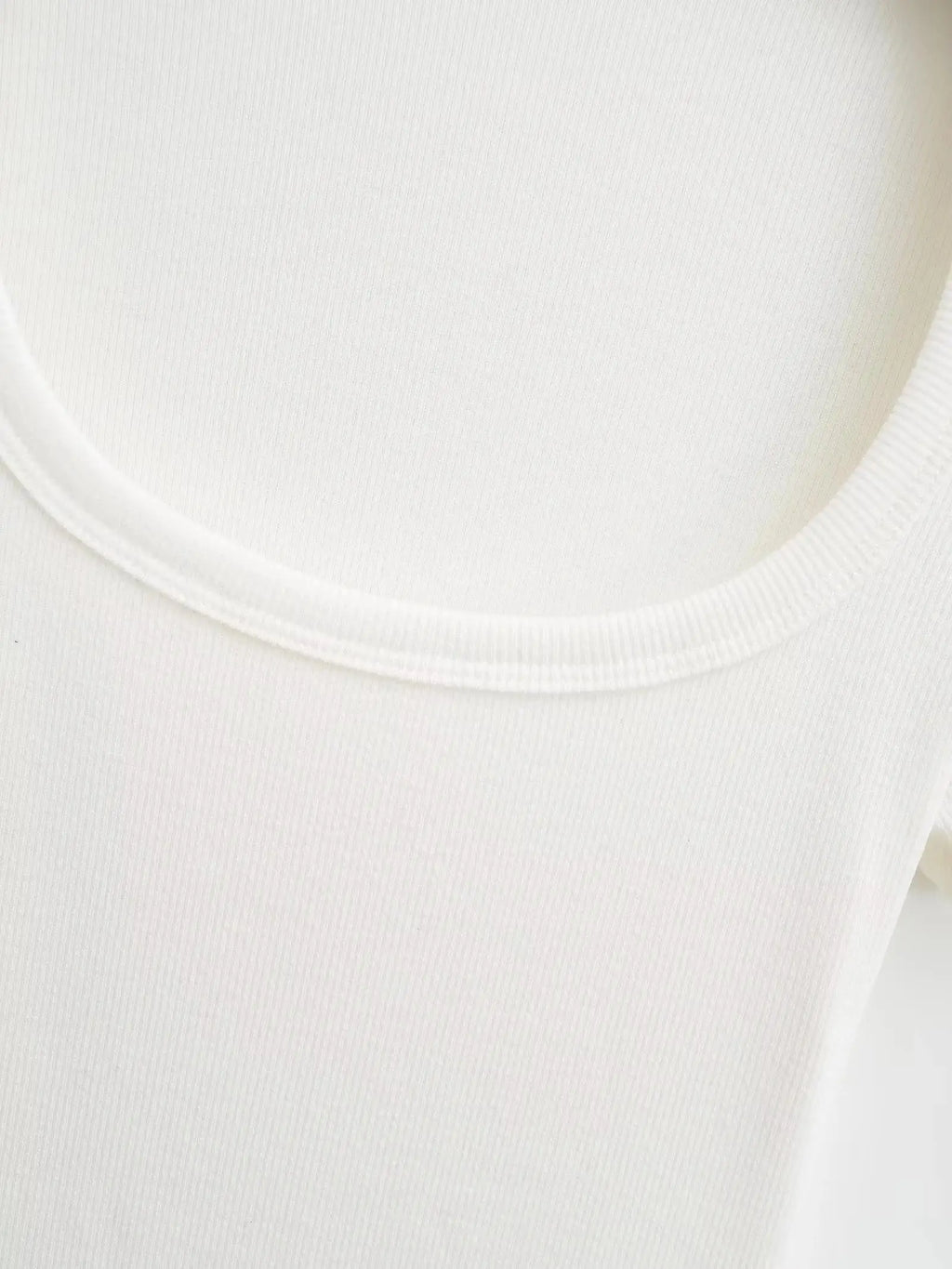 Women Short Sleeve Square Collar Bodysuits Summer Rib Knitted Elastic Slim Top Jumpsuits Solid Color