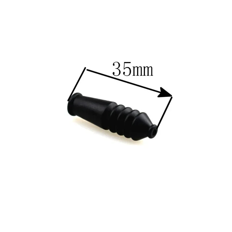 Aluminum Bicycle V Brake Noodles Bend Tube Cable Guide Rubber Head Hose Brake Bicycle Parts MTB Accessory
