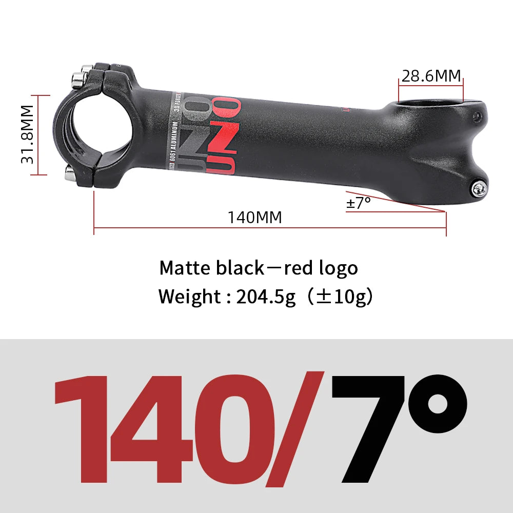 UNO Long Road Bike Stem 140/150mm Mtb Handlebar Stem 7/17 Mtb Bike Table 31.8mm Takeaway Down Stem Bicycle Bridge Mount