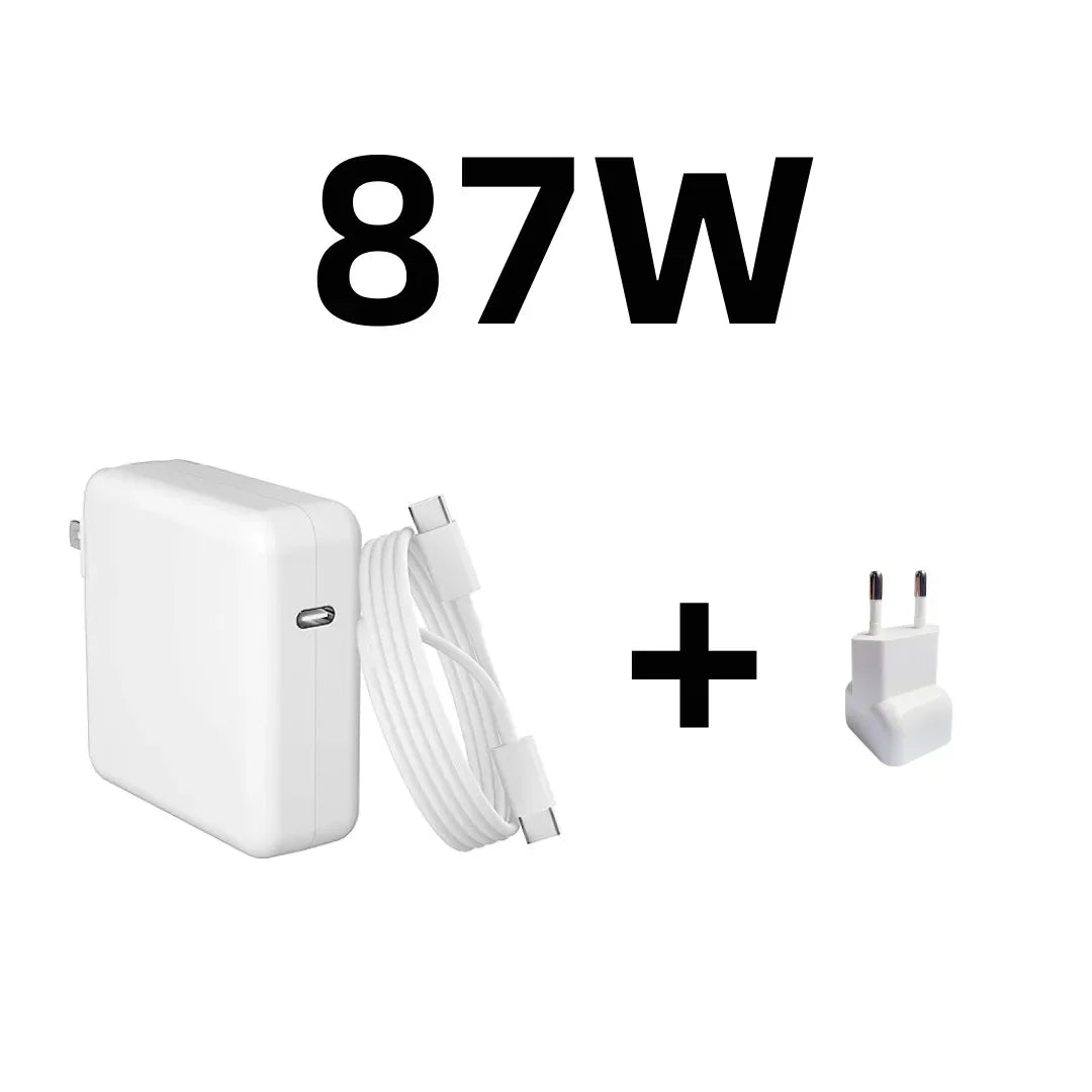 Charger for Apple Macbook Pro 16 15 13 inches laptop, 30W 61W 87W 96W 100W 118W 140W, MacBook Pro type-c