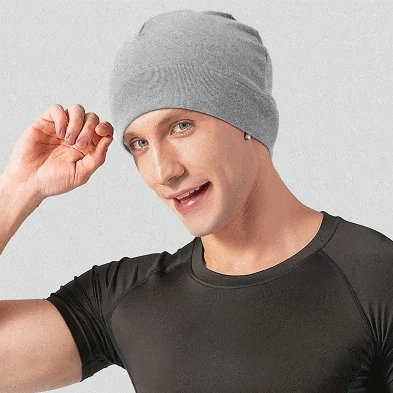 Outdoor Sport Caps Quick-drying Breathable Running Hat for Cycling Skiing Keep Warm Windproof Men Women Universal Cap