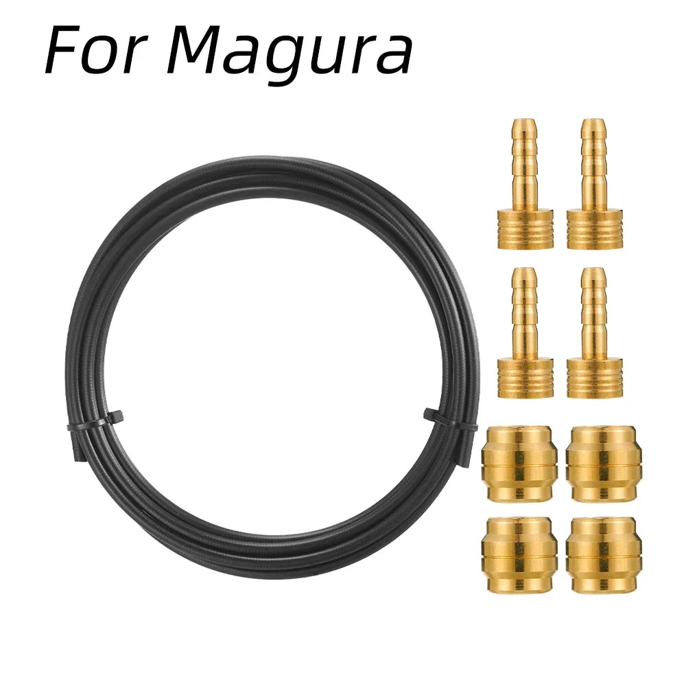 2.5meters Mountain Bike Hydraulic Disc Brake Oil Tube Pipe Housing 5mm Bicycle Brake Cable Hose,For Sram\SHIMANO|Magura