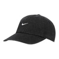 Nike Baseball Cap, Adjustable, Retro, Embroidered Logo Design, Baseball Cap, Unisex, Black, HF0383-010