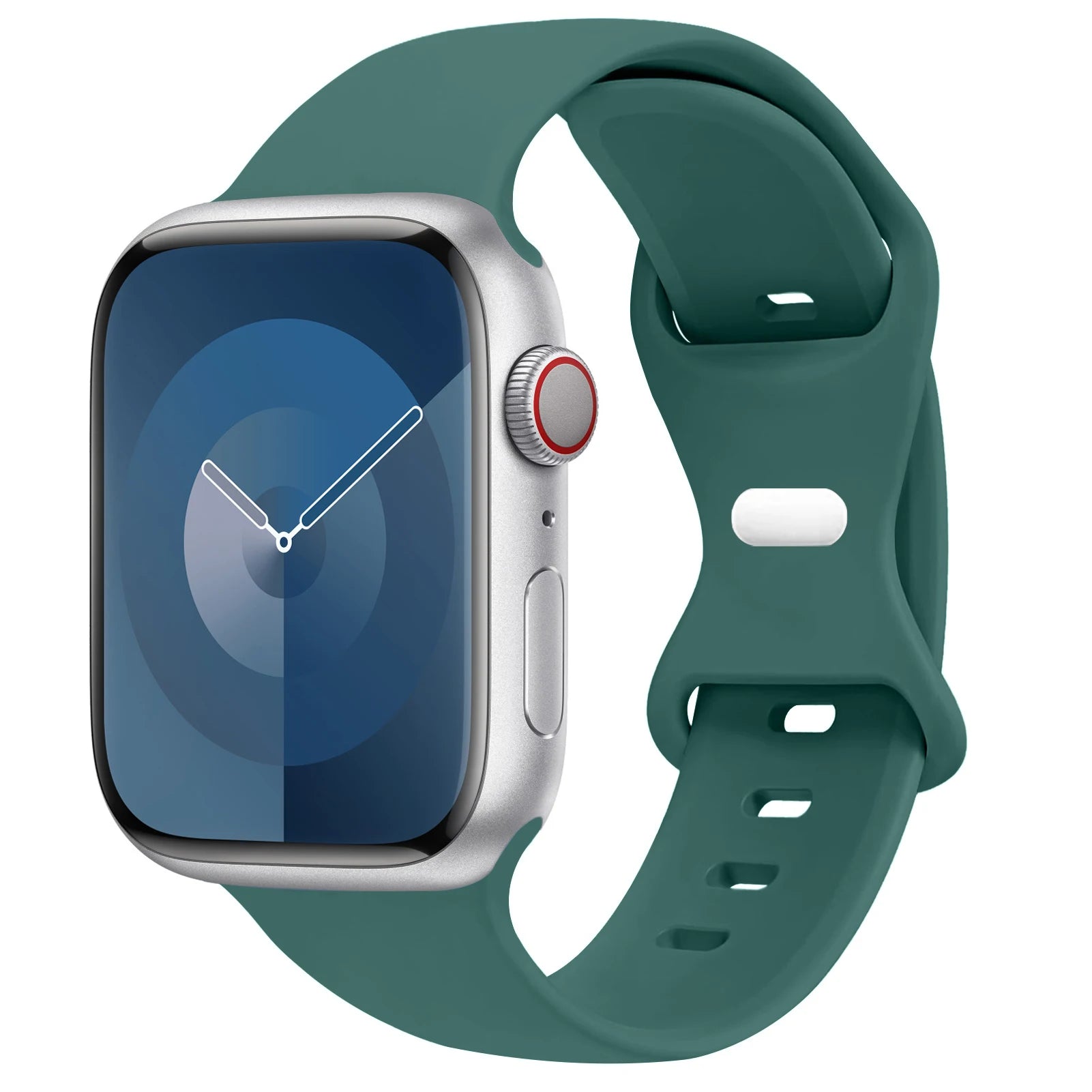 Silicone Strap For Apple Watch Band 44mm 45mm 41mm 40mm 49mm 42mm 38mm 46MM Sport Bracelet iWatch Series Ultra 2 SE 10 9 8 7 6 5