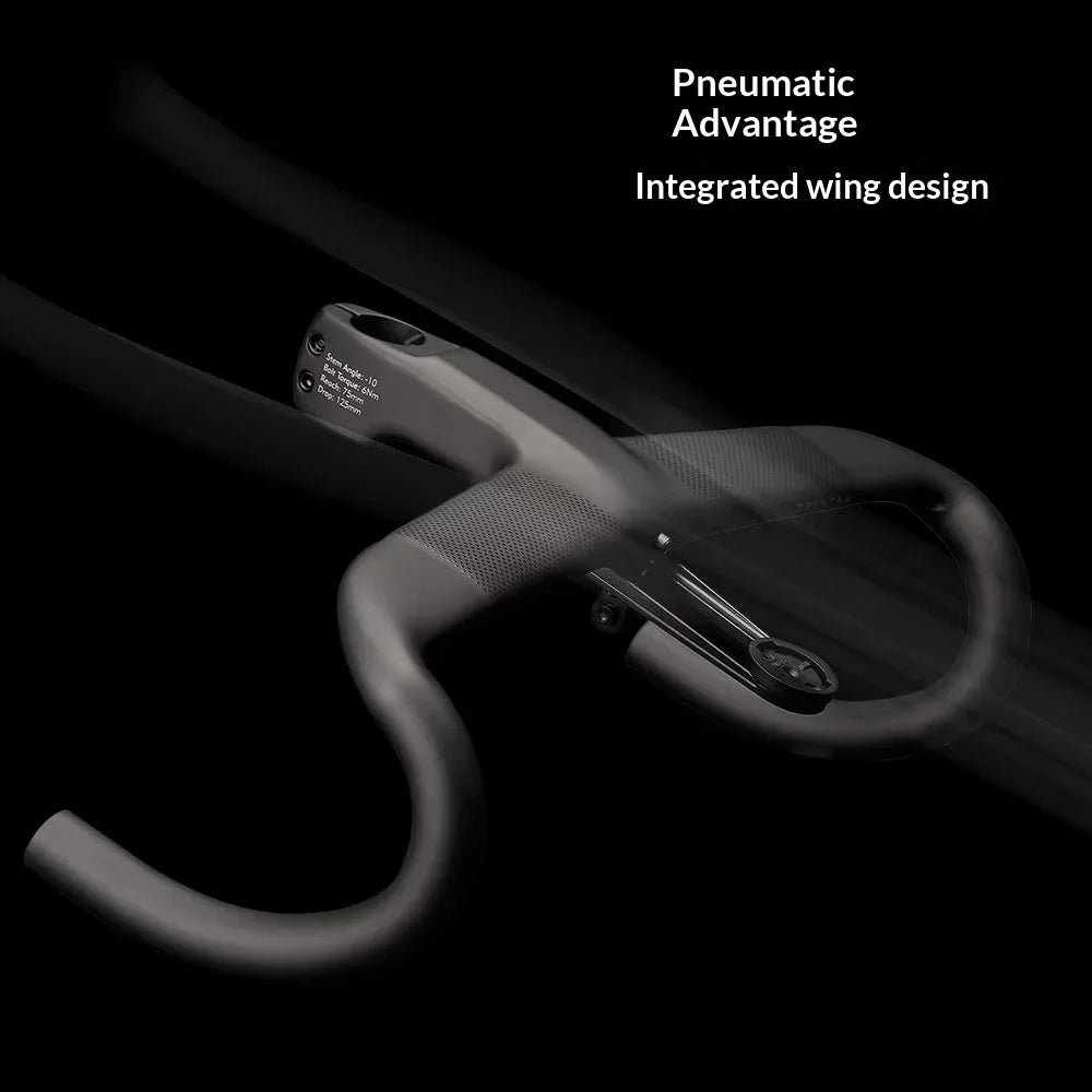 Rpantahi Od2 Third-generation carbon fibre road bike handlebars, suitable for 31.8 mm Giant Od2 carbon fibre drop handlebars