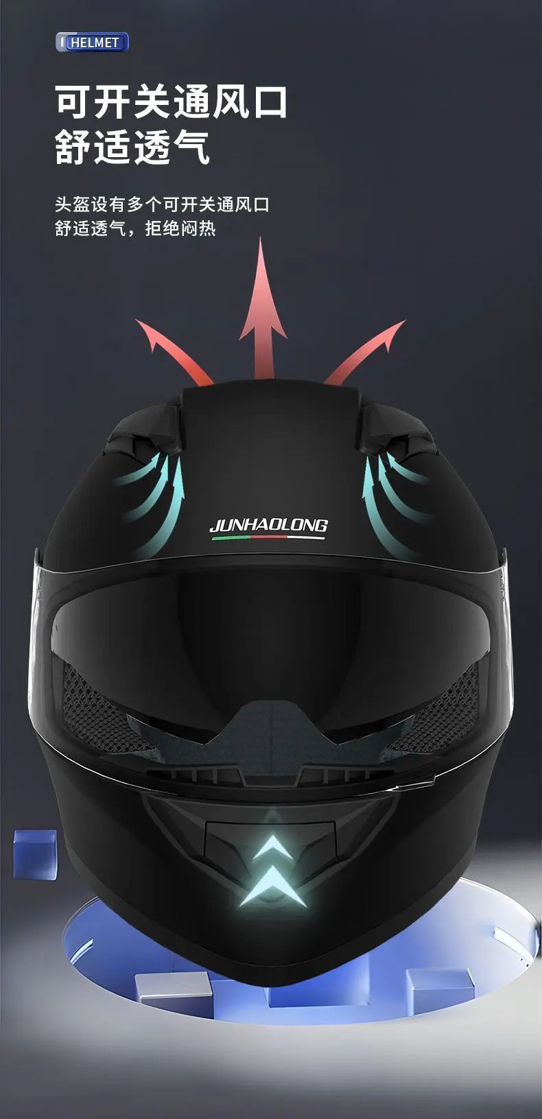 Full Face Motorcycle Helmet Motocross Riding Racing off Road Casco Moto Capacete Moto