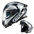 Motorcycle Helmet Men's and Women's Flip Face Helmet Double Mirror Semi Full Coverage Motorcycle Personality Capacetes De Moto