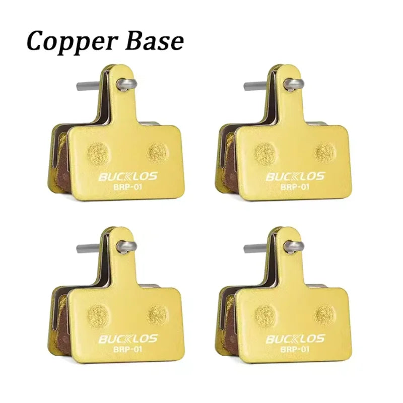 BUCKLOS Bicycle Brake Pads Mountain Road Bike Disc Brake Pads for SHIMANO B01S B03S B05S MT200 MT400 1/2/4/10 Pair Bicycle Parts